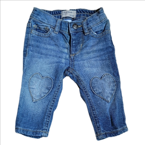BABY Gap jeans | 3-6 month | heart knee detailing |